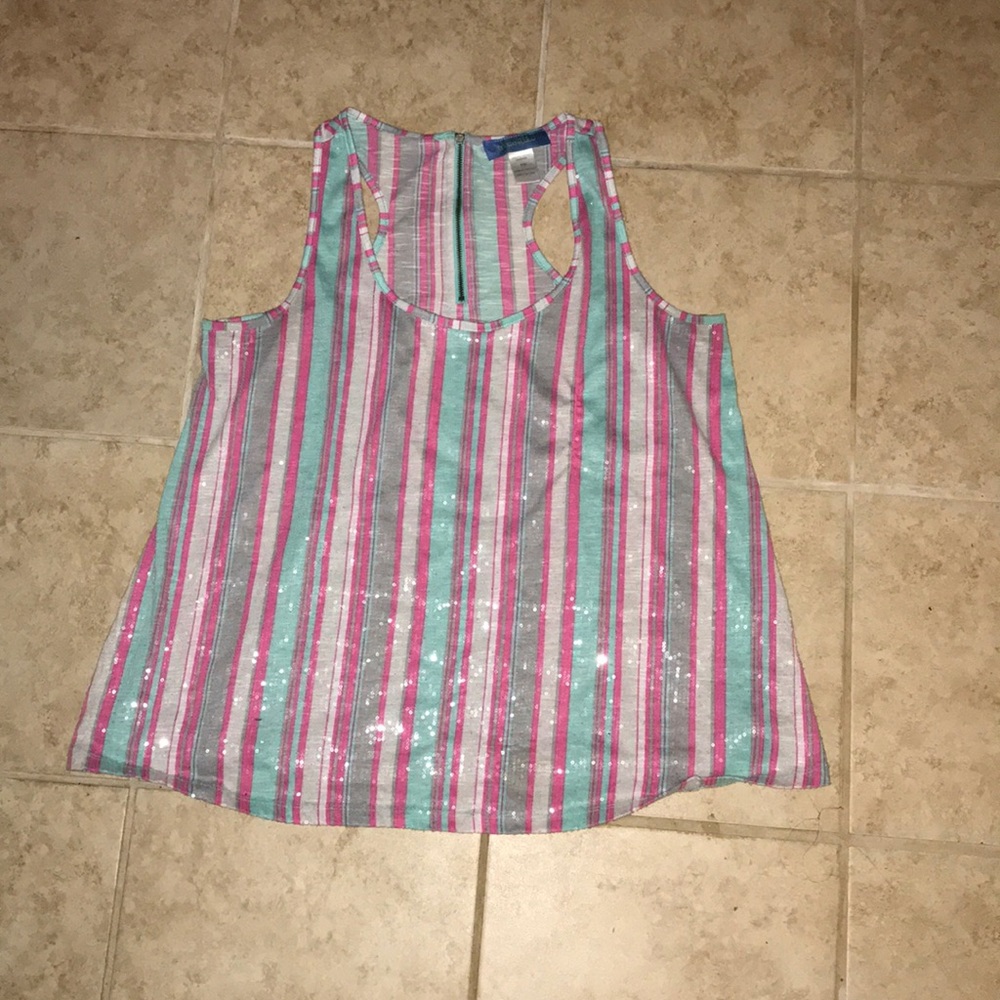 Sequined Tank tip